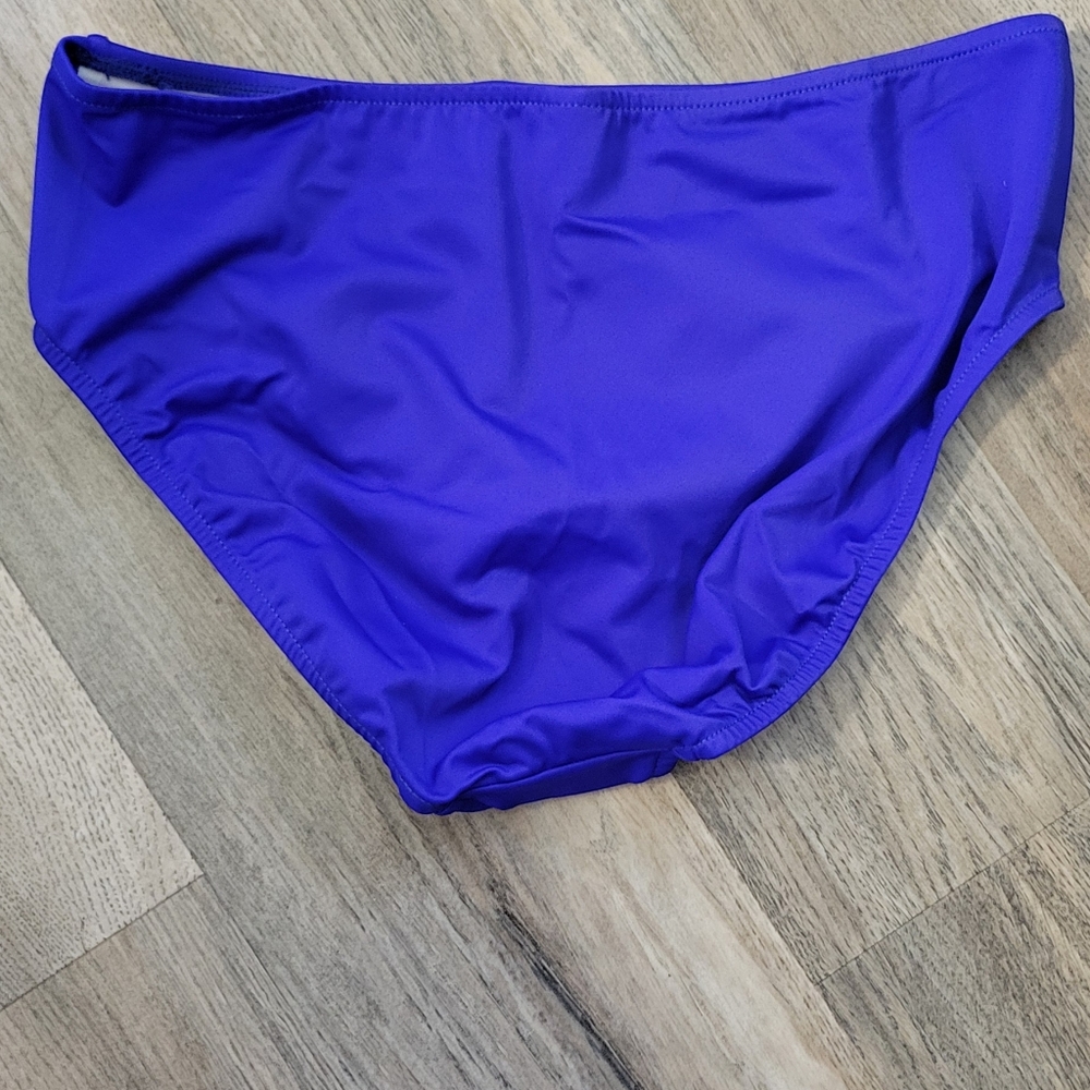 Women's Blue Swim Bottom - Picture 3 of 3
